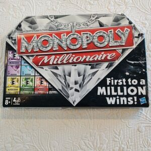 Monopoly Millionaire Hasbro Brand  board game NEW